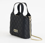 Marc ellis Borsa a Mano Flat Teen Black/Light Gold
