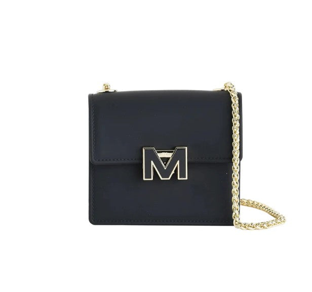 Marc ellis Borsa a Tracolla Flat Supermee S Black/Light Gold