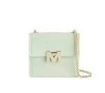 Marc ellis Borsa a Tracolla Flat Supermee S Soft Green/Light Gold