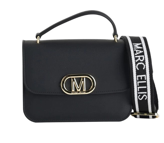 Marc ellis Borsa a Mano Flat Ear Black/Light Gold