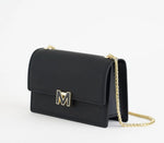 Marc ellis Borsa a Tracolla Flat Supermee M Black/Gold