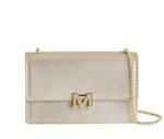 Marc ellis Borsa a Tracolla Flat Supermee M Gold/Light Gold