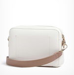 Mario Valentino Alexia VBS5A809 Borsa Camera Case  Bianco/Cuoio