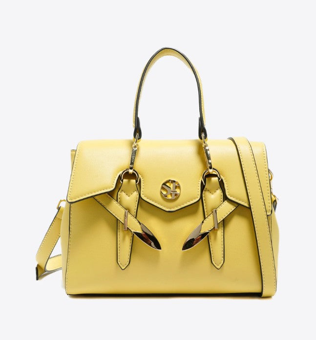 Secret Pon Pon Borsa a Mano Gialla