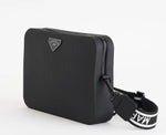 Marc Ellis Borsa a Tracolla Flat flowe Black Lamina/Black