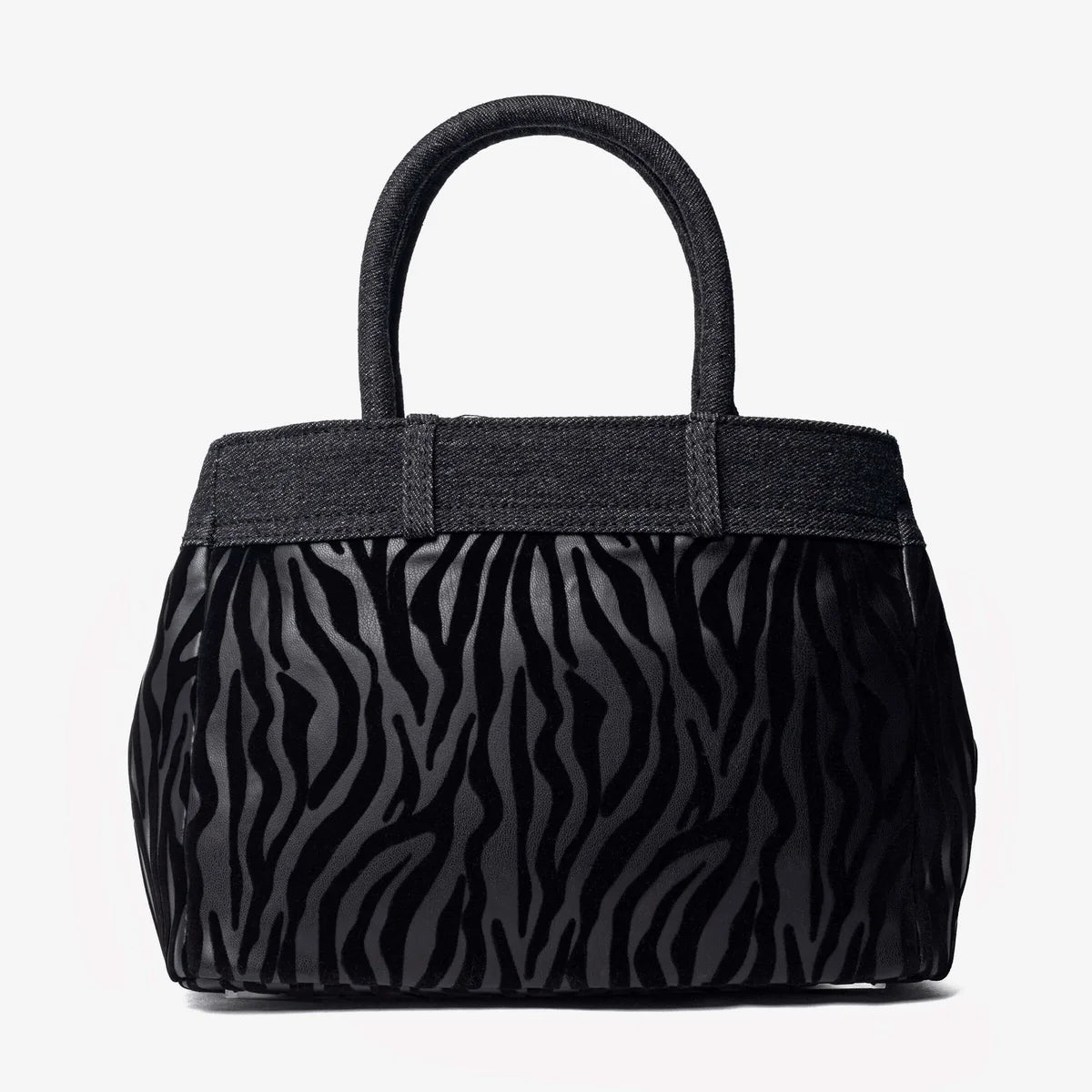 Secret Pon-Pon Borsa a Mano/Tracolla Kelsy Zebra Nero
