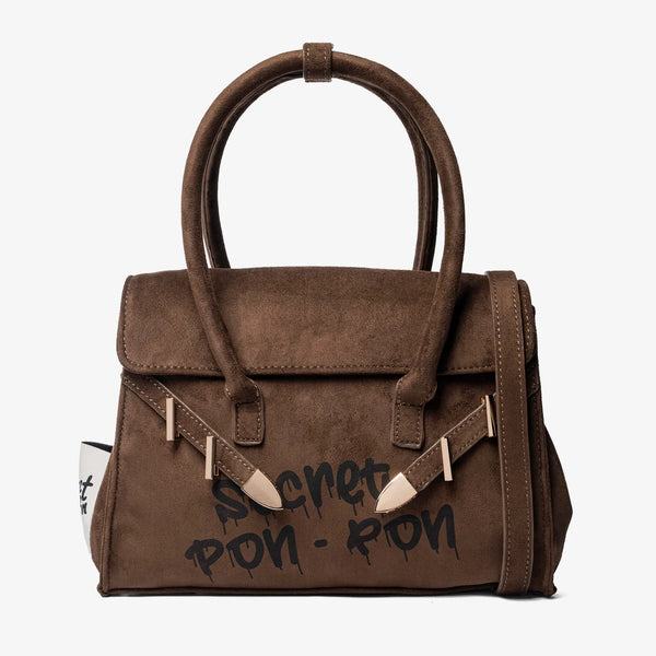 Secret Pon-Pon Borsa a Mano/Tracolla Keyla M Cocoa