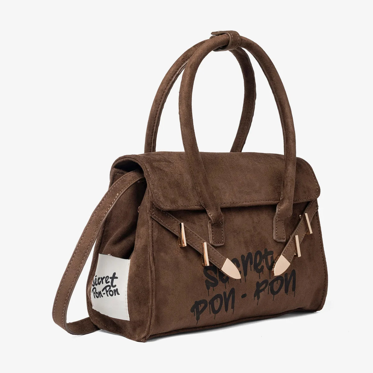 Secret Pon-Pon Borsa a Mano/Tracolla Keyla M Cocoa
