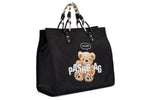 Pashbag Borsa a Mano Orsetto  Nera