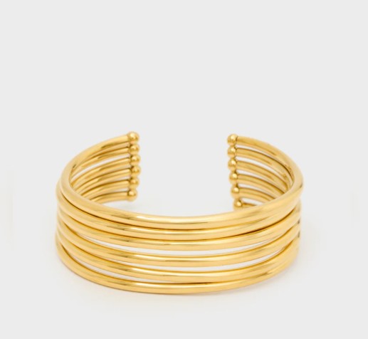 Nali' Bracciale Fascia Multifilo Oro LNBR0046