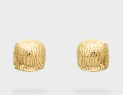 Nali' Orecchini Square Zirconati Oro LNOR0116