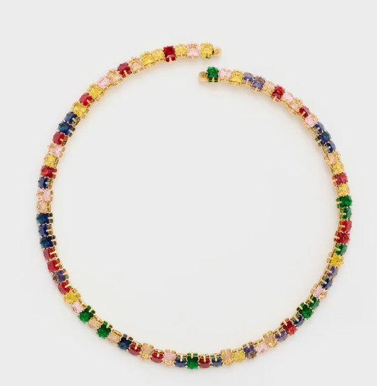 Nali' Collana Girocollo Con Pietre Multicolor EMCL1098