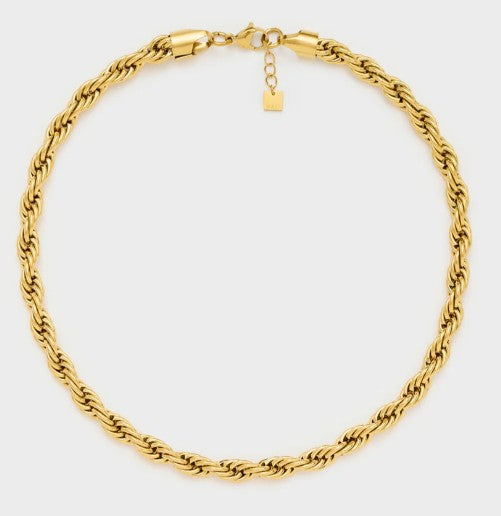 Nali' Collana Con Catene Intrecciate Oro YACL0018