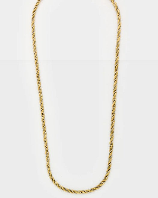 Nali' Collana Twist Oro/Argento MECL0236