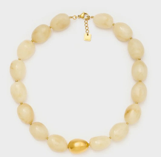 Nali' Collana Chiara Girocollo Resina Oro/Bianco LNCL0186