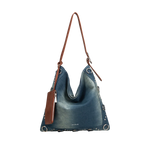 Gio Cellini Borsa A Spalla Denim FF084