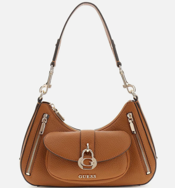 Guess Borsa a Spalla Jessa Caramel BG836218