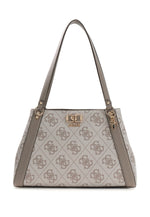 Guess Borsa A Spalla Logata Taupe OS990122
