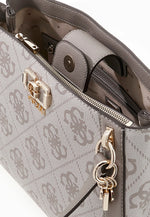 Guess Borsa A Spalla Logata Taupe OS990122