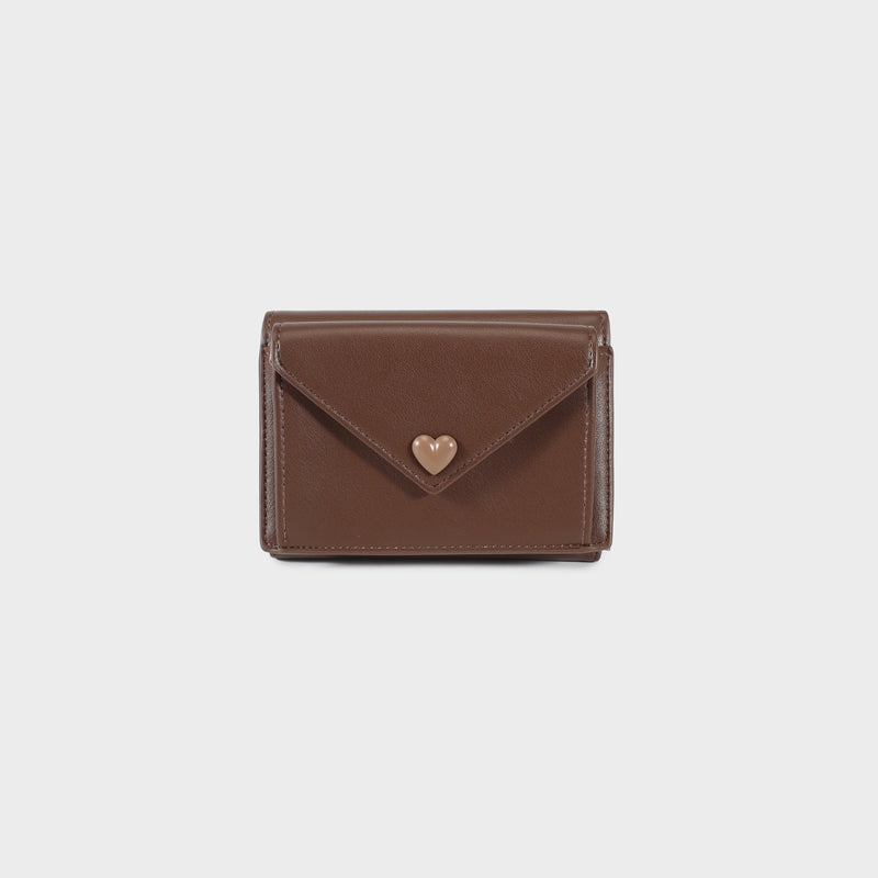 Label Rose Portafoglio MELROSE WALLET - MOCHA