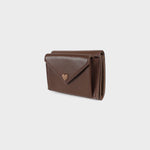 Label Rose Portafoglio MELROSE WALLET - MOCHA