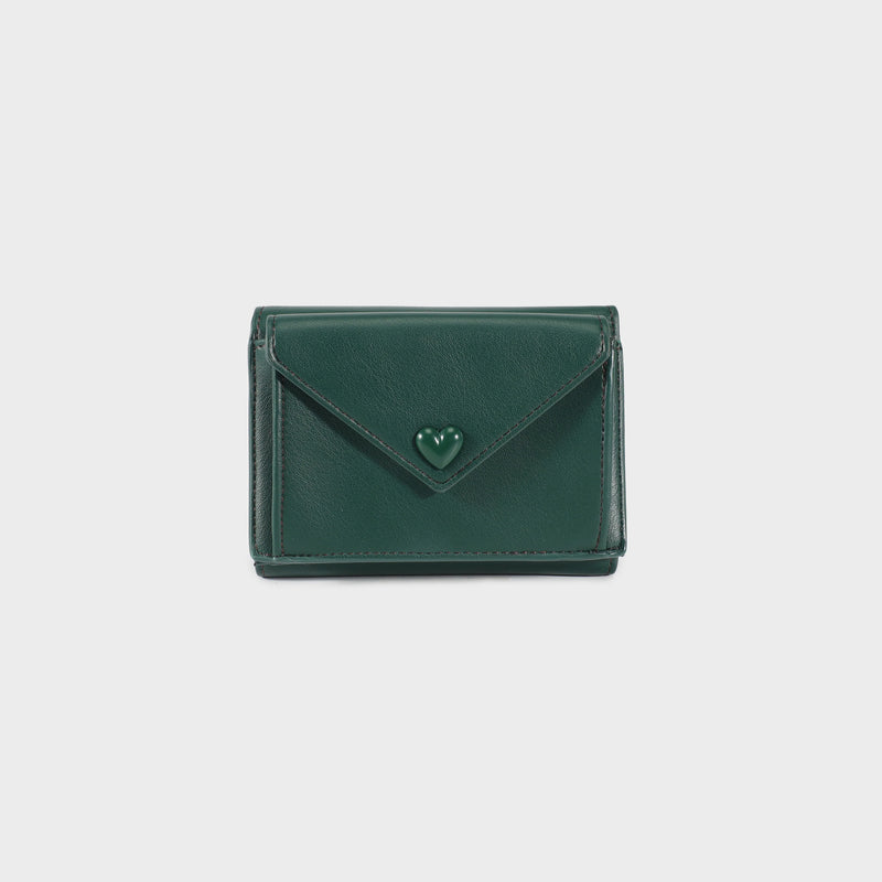 Label Rose Portafoglio MELROSE WALLET - GREEN
