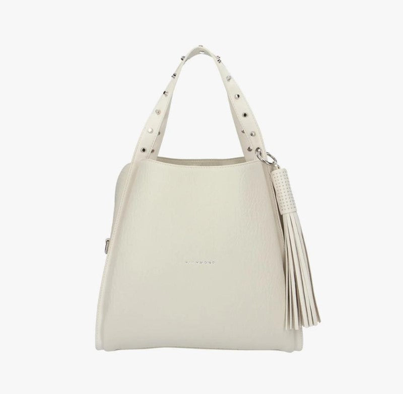 John Richmond Borsa A Spalla Bianca