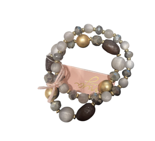 Mya Bracciale grigio