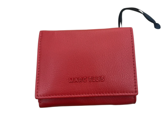 Marc Ellis Portafoglio Rosso Medio