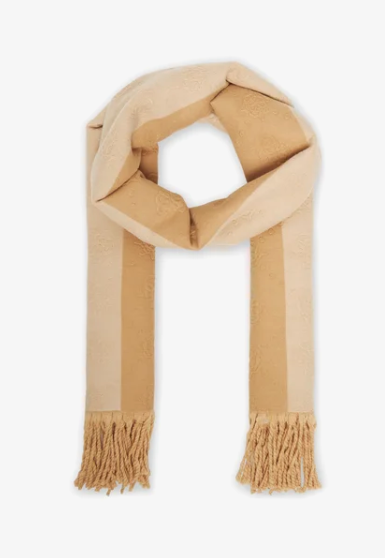 Guess Sciarpa Logata Beige