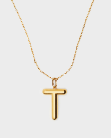 NALI COLLANA ALPHABET CIONDOLO+LETTERA T