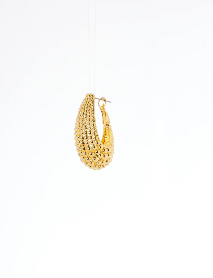 Sodini orecchini clip oro pendenti 800016D