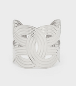 Nali Bracciale Over Regolabile Lavorato Argento YABR004