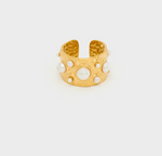 NALI ANELLO LAVORATO CON PERLE ORO EMAN0434