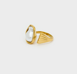 NALI AANELLO APERTO CON PERLA ORO PWAN0011