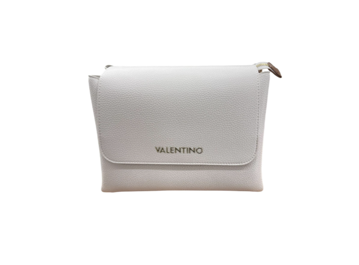 Mario Valentino Borsa a Mano/Tracolla Alexia Bianco/Cuoio Grande VBS5A803