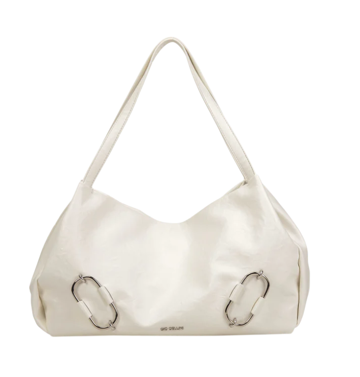 Gio Cellini Borsa a Spalla Bianca KK063