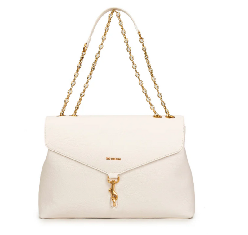 Gio Cellini Borsa a Spalla/Tracolla Bianca JJ058