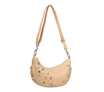 Gio Cellini Borsa Mezzaluna A Spalla/Mano Beige HH098