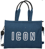 ICON BORSA A MANO/TRACOLLA DENIM TAYLOR ICBS02A01
