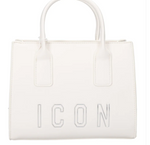 ICON BORSA A MANO/TRACOLLA BIANCA MADISON ICBS14A02