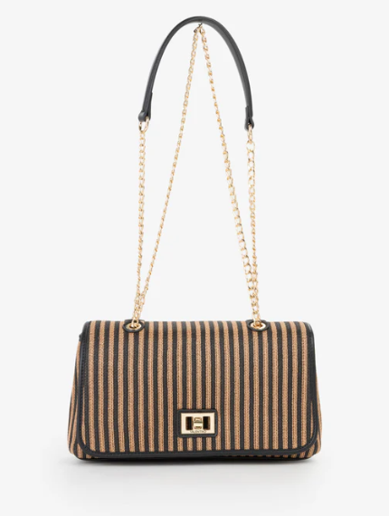 Mario Valentino Borsa a Spalla Cuoio/Nero Selene VBS9PU09