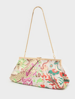 NALI POCHETTE IBIZA STAMPA FLOREALE BIANCA GMPC0049