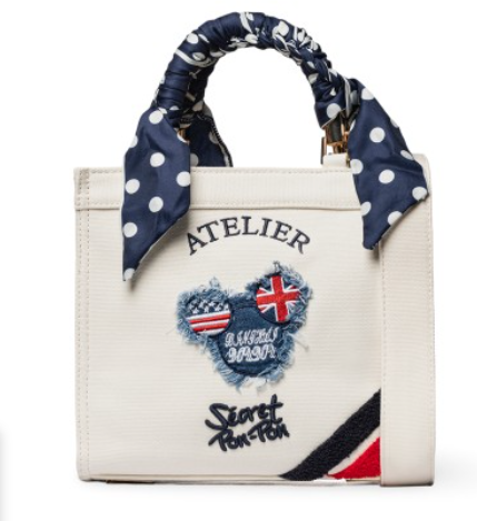 Secret Pon Pon borsa a mano/tracolla saint tropez Bag S Ecru
