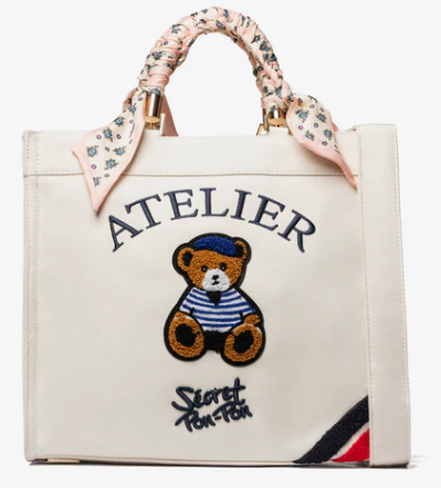 secret pon pon Saint Tropez bag M Ecru