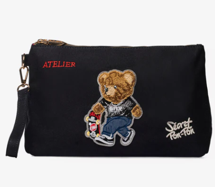 Secret Pon Pon Saint Tropez Pouch nera