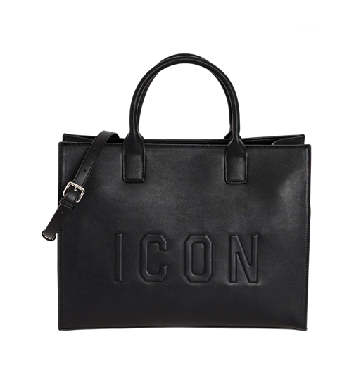 Icon Borsa a Mano/Tracolla Nera Barbara ICBS17A01