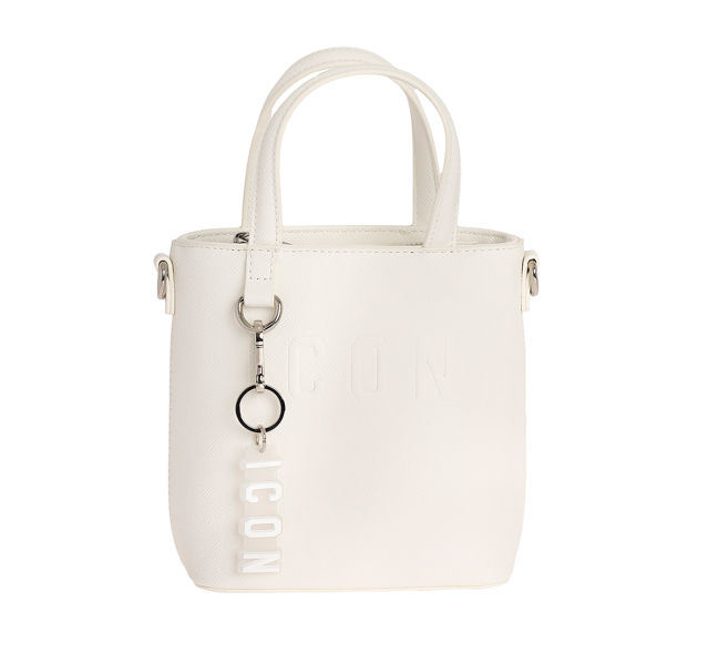ICON BORSA A MANO/TRACOLLA BIANCA KYLIE ICBS05A01
