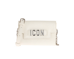 Icon Borsa a Spalla/Tracolla Bianca Lana ICBS07A01