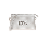 Icon Borsa a Mano/Tracolla Argento Sadie ICBS12A02